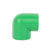 Ppr Elbow - Green Ppr, 20mm To 160mm Size | Durable Round Shape For Jal Jivan Mission Projects, Reliable Performance In Water Supply Systems