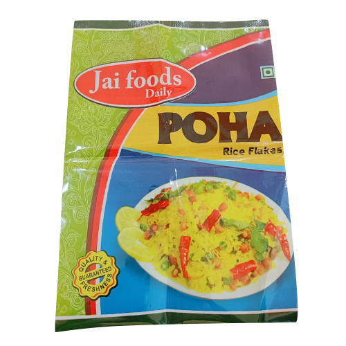 Poha Packaging Pouch - Color: Multi Colour