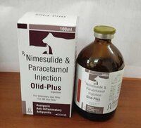 Nimesulide +Paracetamol + Propylene Glycol Injection