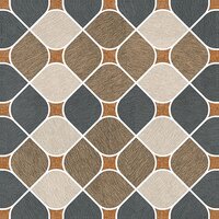 Parking Tiles - Natural Stone, 400x400mm Size with 11.5mm Thickness | Heat Insulation, Acid-Resistant, Antibacterial, Wear-Resistant, Square Edge, Multi-Color Mosaic Finish