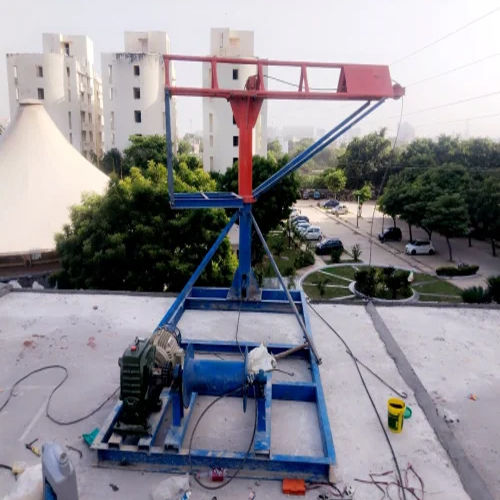 Monkey Lift Crane - Application: Construction