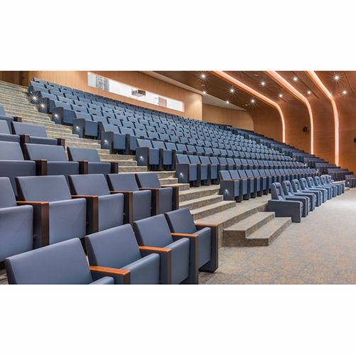 Auditorium Seating Chair - Color: Blue