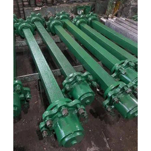 Tractor Trolley Axle - Color: Green