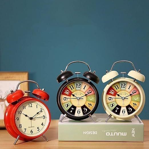 ack twin bell alarm clock