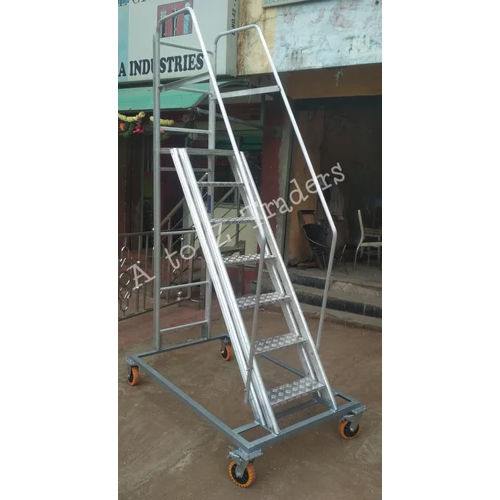 Mobile Platform Ladder - Feature: Easy To Use