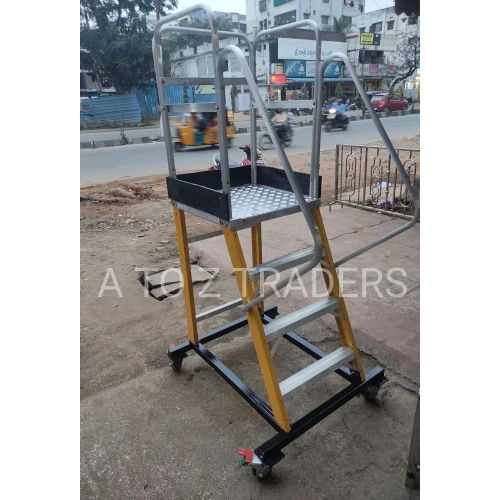 Warehouse Platform Ladder - Feature: Easy To Use