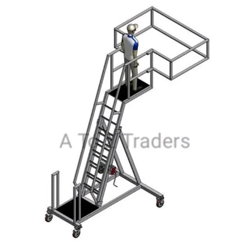 Aluminum Oil Tanker Platform Ladder