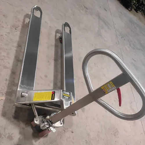 Ss Hand Pallet Truck - Color: Silver