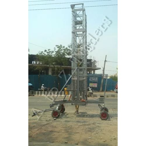 Tiltable Telescopic Tower Ladder