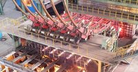 Continuous Casting Machine - Steel, Automatic Operation, Electric Power Source | 1-year Warranty, Painted Surface Treatment, Ideal For Industrial Applications