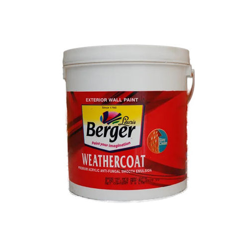 Berger Weathercoat Exterior Wall Paint - Color: Any Color