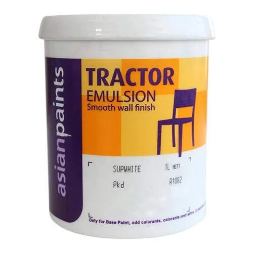 Asian Paints Tractor Emulsion Wall Paint - Color: Any Color