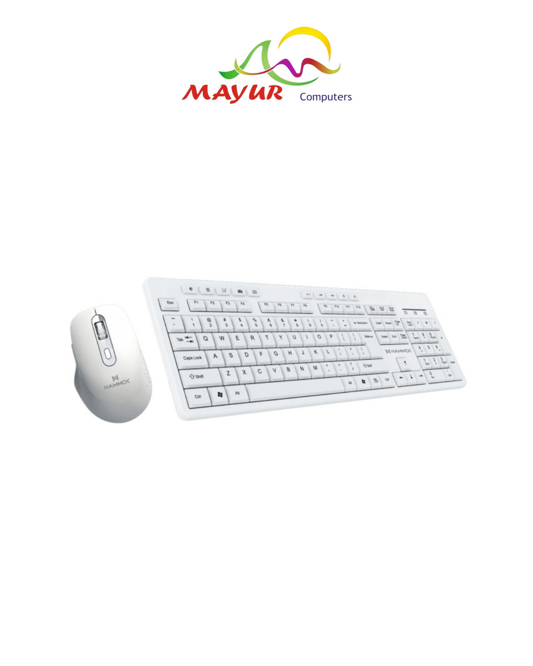 Majestic Wireless Keyboard Mouse Combo