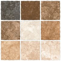 Slate Floor Tiles - Color: Multi Color