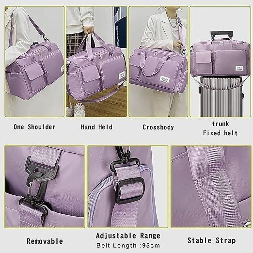 travel duffle bag for women(6 pocket)