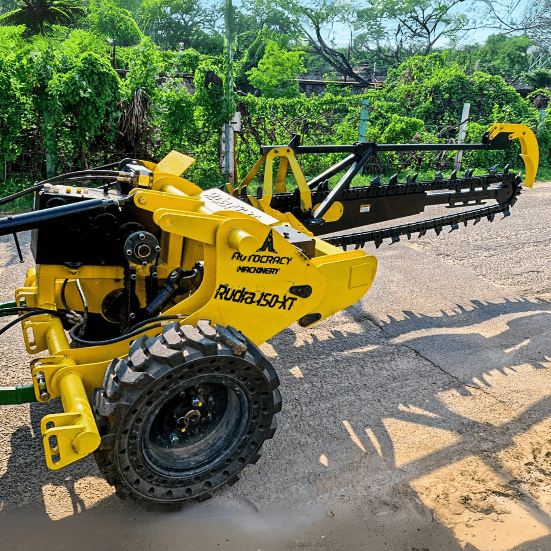 OFC Cable Trencher - Rudra 150 XT