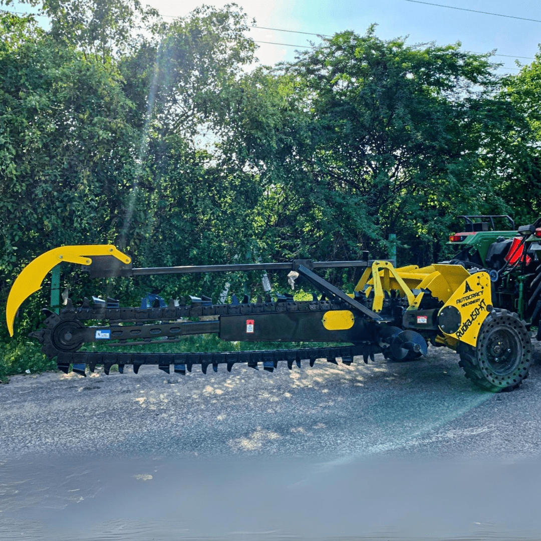 OFC Cable Trencher - Rudra 150 XT