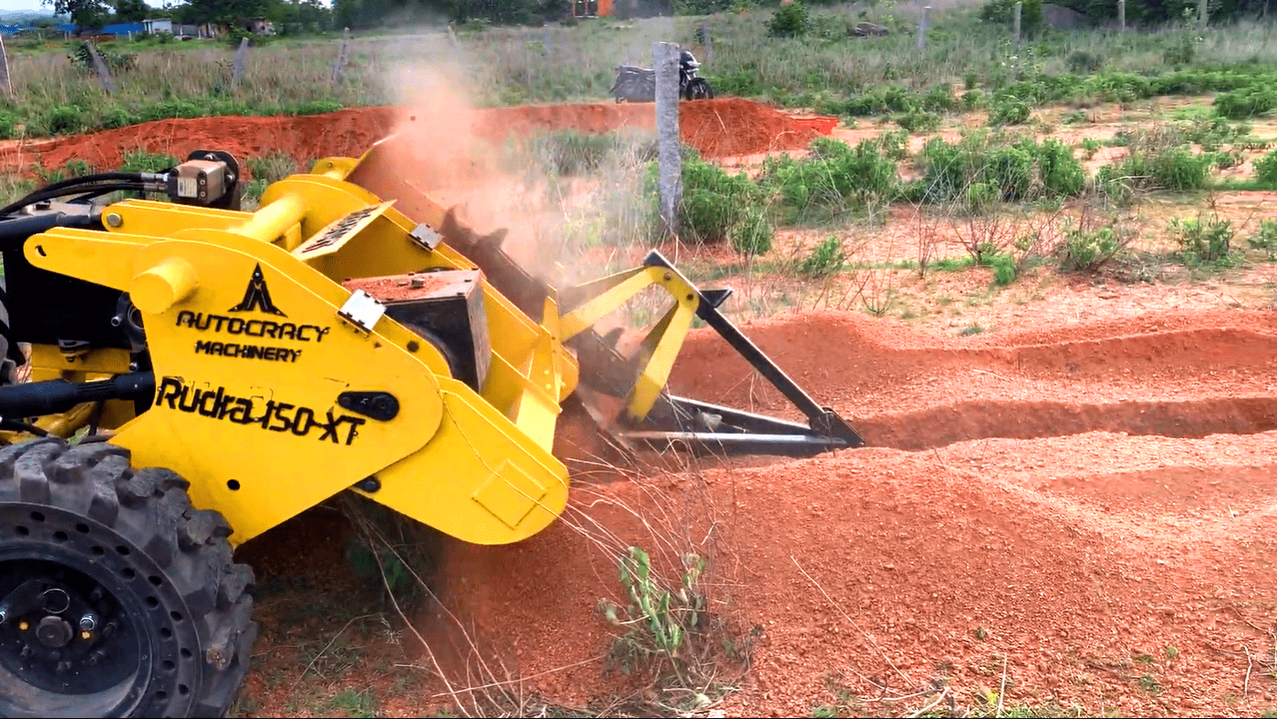 OFC Cable Trencher - Rudra 150 XT