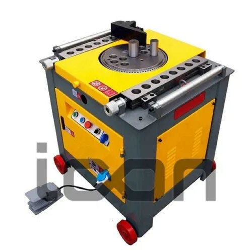 Automatic Bar Bending Machine - Color: Yellow