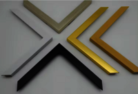 Picture Frame Moulding Painting Frame Golden Color Frame From India - Cover Material: Pvc
