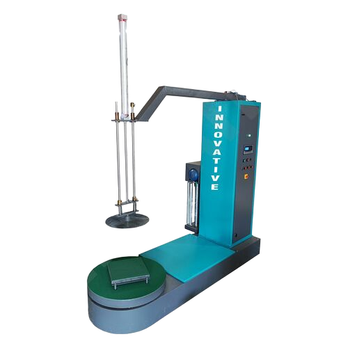Automatic Carton Stretch Wrapping Machine - MS Material, 100x100x100 cm Dimensions | 3 Phase Power, Computerized Operation, Ideal for High-Volume Packaging