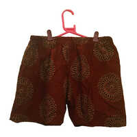 Ladies Cotton Half Pant - Color: Any Color