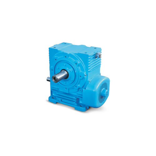 Worm Gear Box - Color: Blue