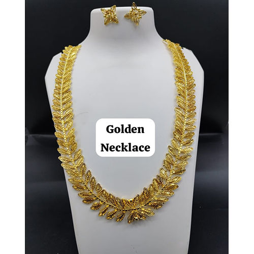 Golden Necklace Set - Gender: Women