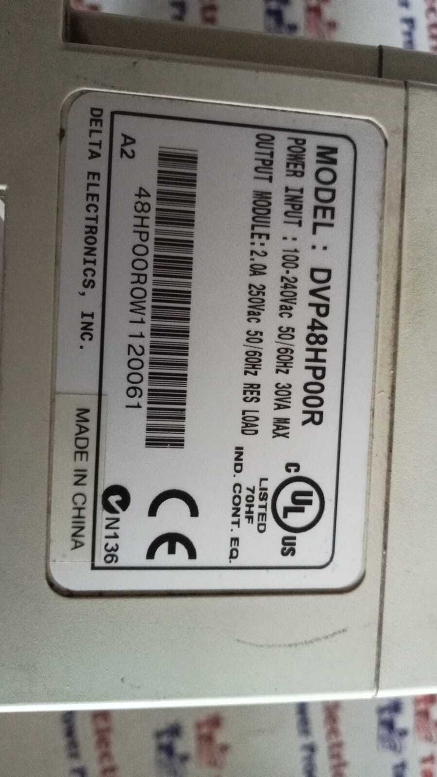 DELTA DVP48HP00R PLC