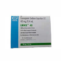 Enoxaparin Sodium Injection Ip - 40mg/0.4ml Liquid Form | Effective Anticoagulant For Blood Clot Prevention, Recommended For Post-surgery Use