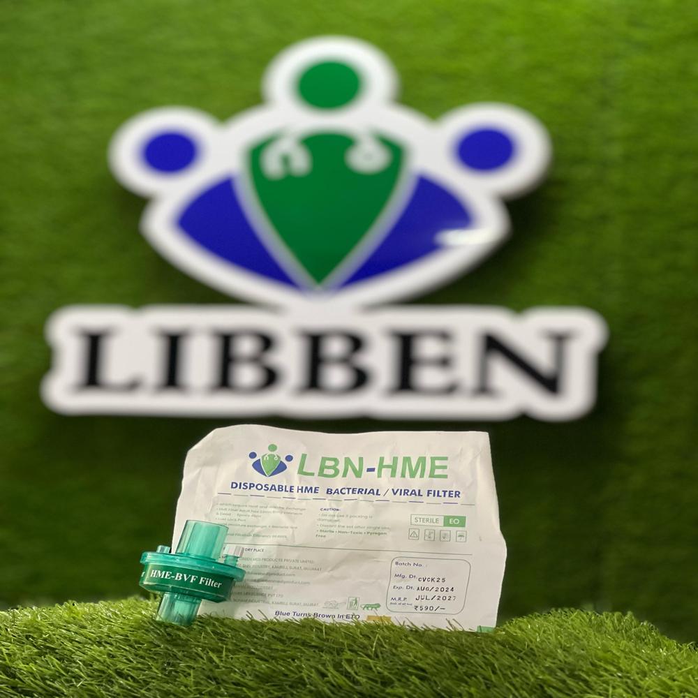 Disposable Hme Bacterial Viral Filter - Color: Green