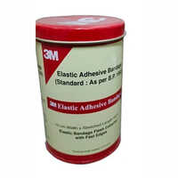 3m Elastic Adhesive Bandage Eab - Elastic Material, 10cm X 4m Size | Reusable Bandage For Joint And Muscle Support, Comfortable Fit