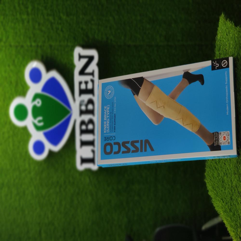 Vissco Knee Brace Long Type Adhesive Bandage - Physical Form: Solid