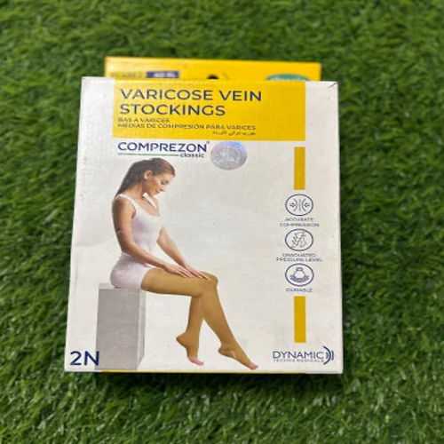 Varicose Vein Stocking - Color: Brown