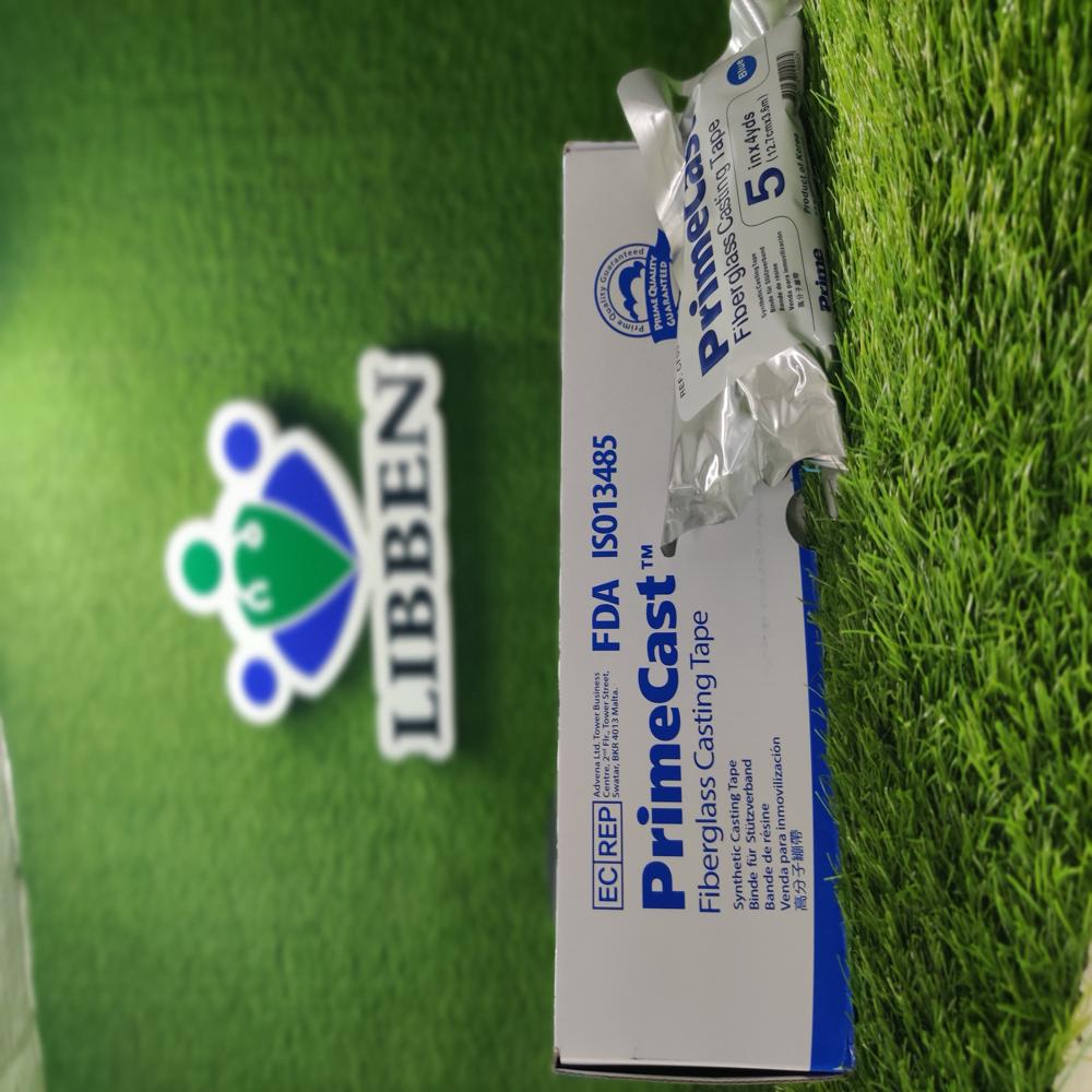 Prime Cast Fiberglass Casting Tape - Water-resistant, Disposable Material | Foldable, Portable Design With Excellent Foot Support
