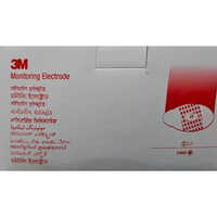 3m Ecg Monitoring Electrodes - High-quality Plastic, Manual Operation, Portable Design | Electrocardiogram Monitoring Solution