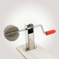 Coconut Scraper with Wooden Base