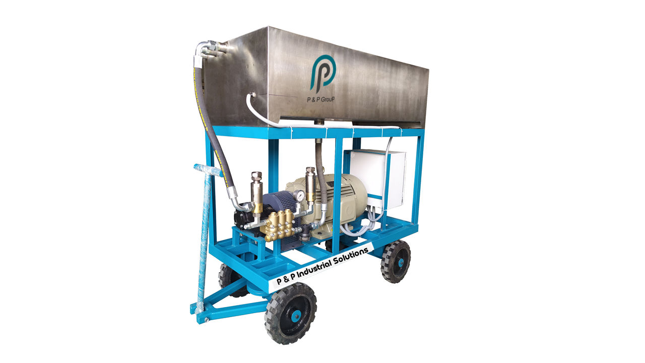 Chiller Tubes Cleaning Machine