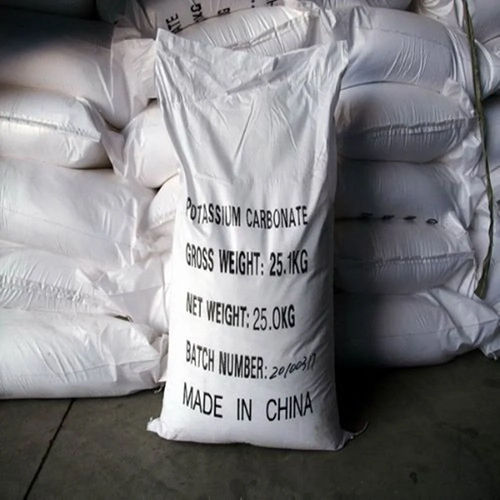 Potassium Carbonate Powder - 95% - 98% Purity | Room Temperature Storage, Sharp Smell, Industrial Application