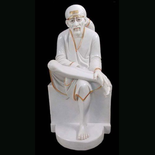 Marble Sai Baba Statue