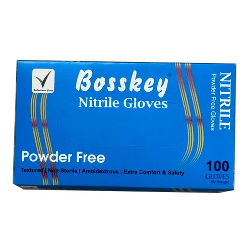 Bosskey Nitrile Gloves - Grade: Medical