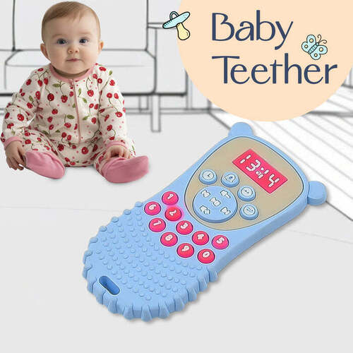 Silicone Remote Shape Baby Teether