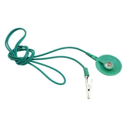 Grounding Cord Single Side With Crocodile Clip