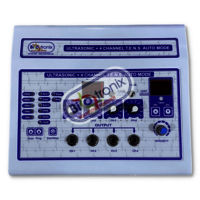 Combination Therapy Unit TENS 4 channel with Ultrasound Therapy 1 Mhz Digital Physiotherapy