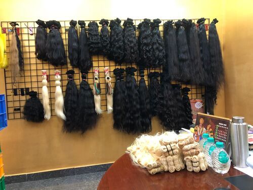 INDIAN TEMPLE HAIR VIRGIN HUMAN HAIR REMY QUALITY WEFT HAIR BUNDLES