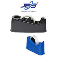 Multicolor Cello Tape Dispenser - Plastic, Standard Size | Ideal For Shop, School, Office Use, With Warranty Included
