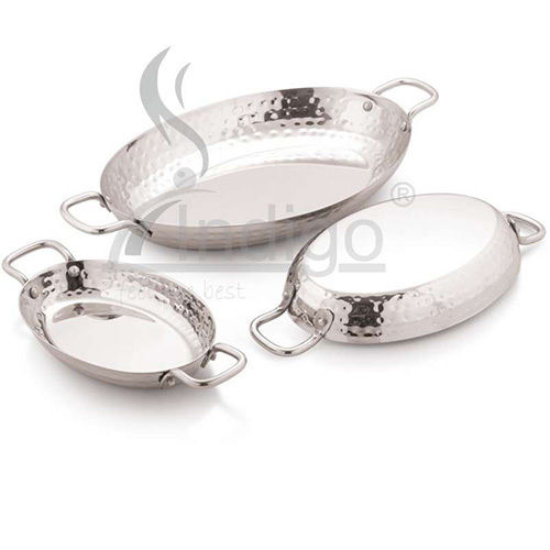 SERVING DISH OVAL SS