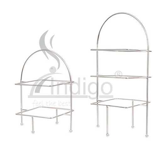 BUFFET STAND SQR 23 TIER-SS