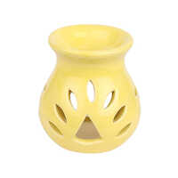 Ceramic Oil Burner - Color: Yellow