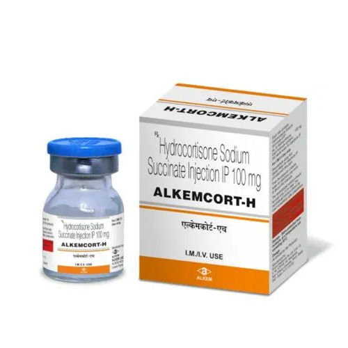 Hydrocortisone Sodium Succinate Injection Ip 100 Mg - Physical Form: Liquid